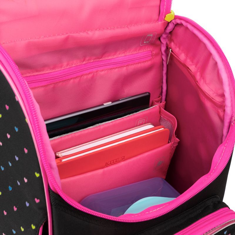 Рюкзак Kite Education каркасный 501 (LED) Hearts