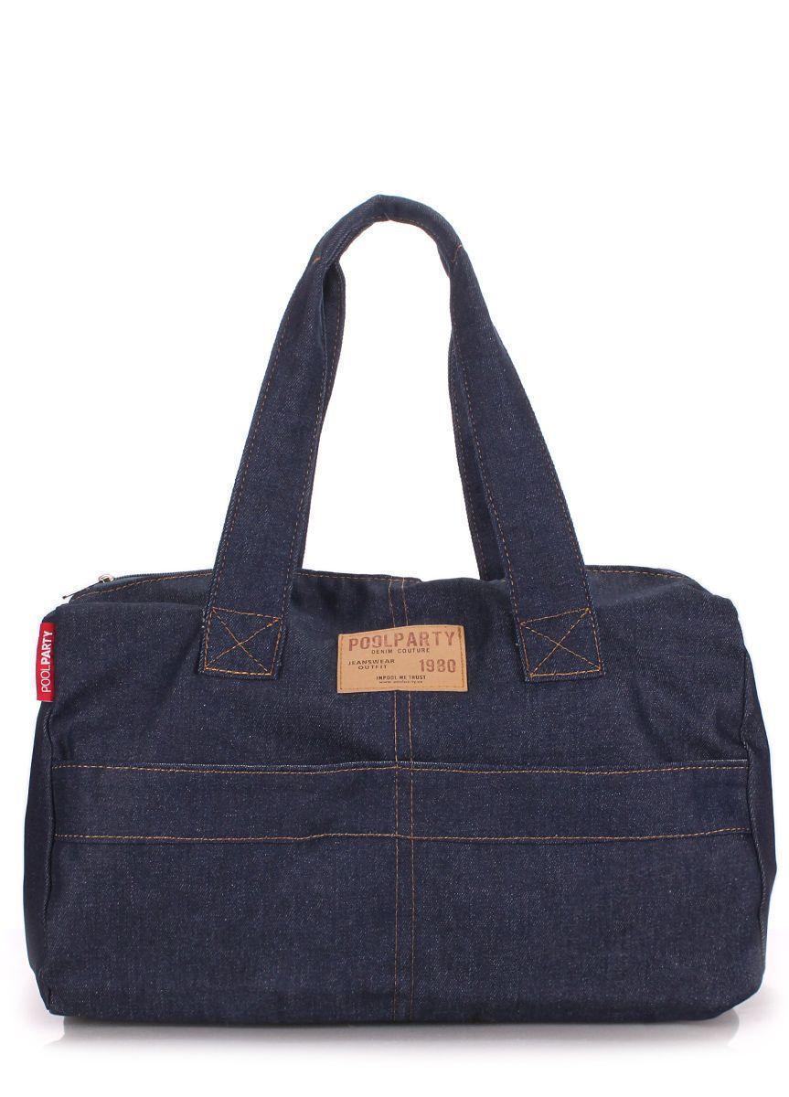 Джинсовая женская сумка POOLPARTY Sidewalk