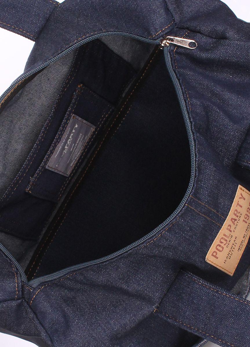 Джинсовая женская сумка POOLPARTY Sidewalk