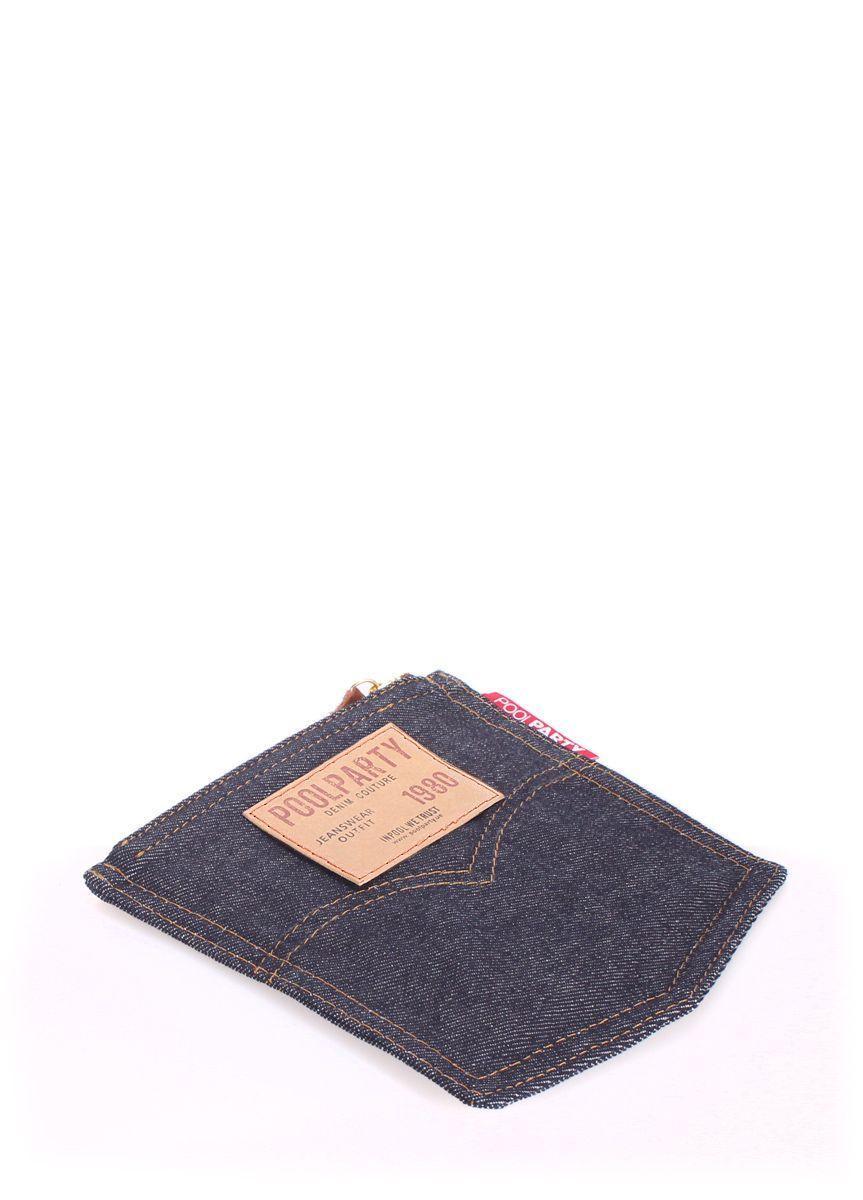 Джинсовая косметичка POOLPARTY Pocket