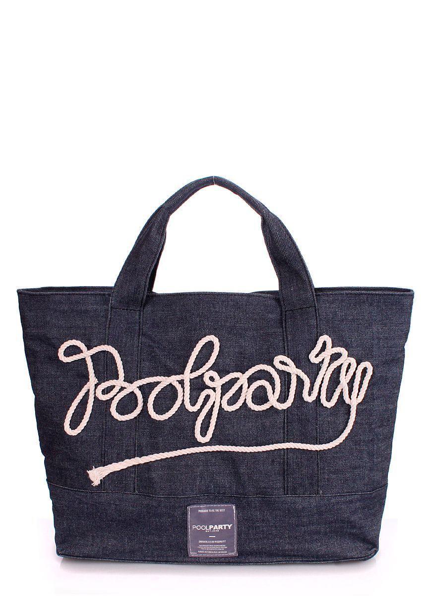 Джинсовая сумка POOLPARTY