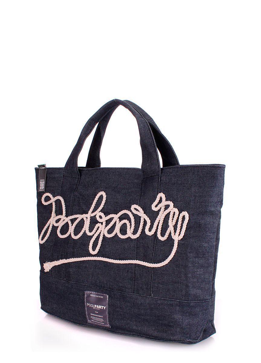 Джинсовая сумка POOLPARTY