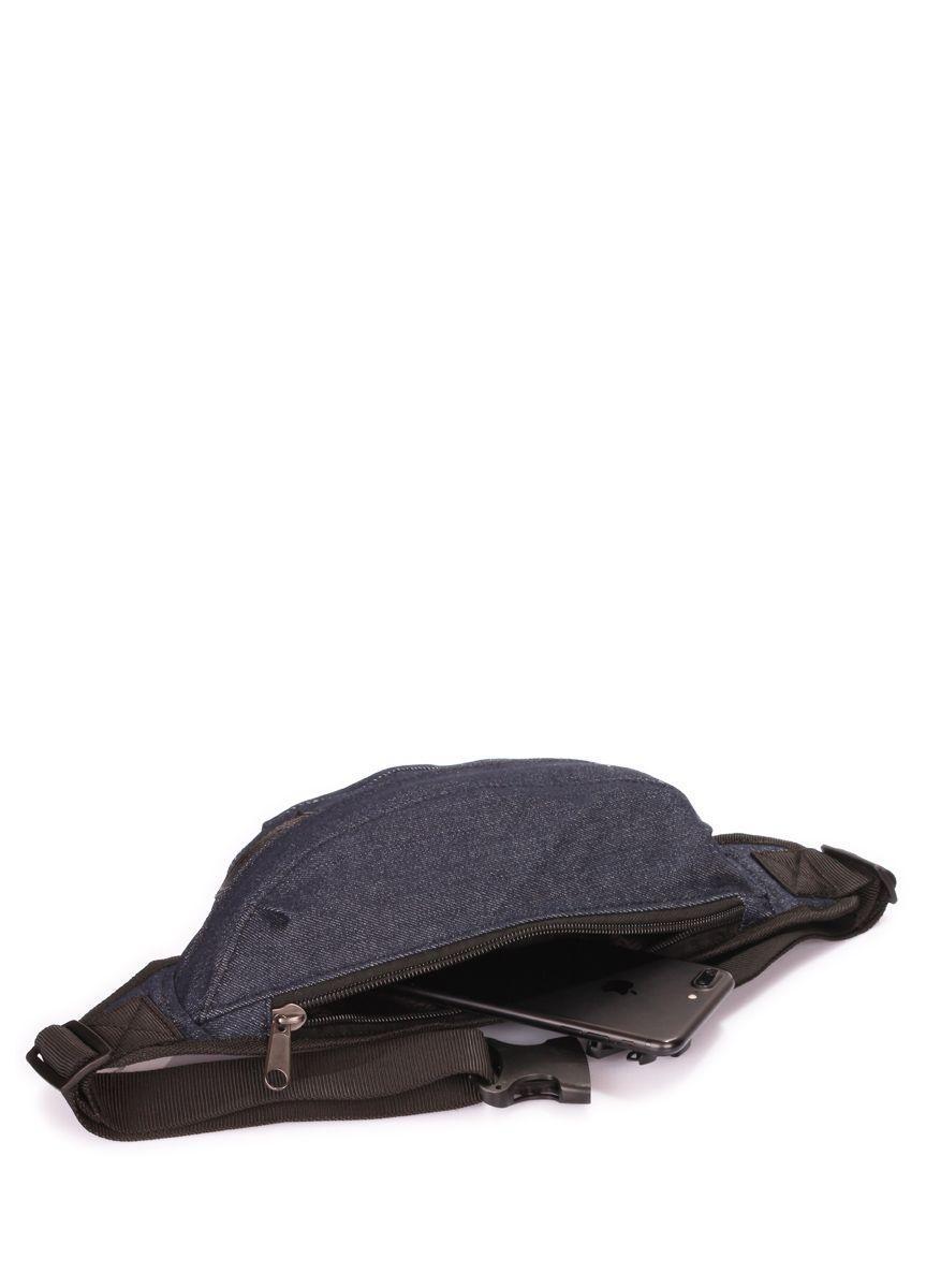 Джинсовая сумка-бананка POOLPARTY Bumbag