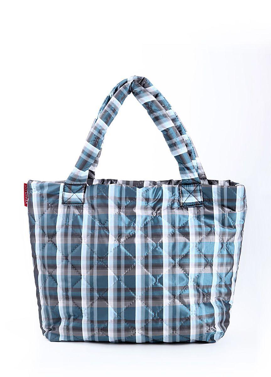 Дутая сумка POOLPARTY в клетку