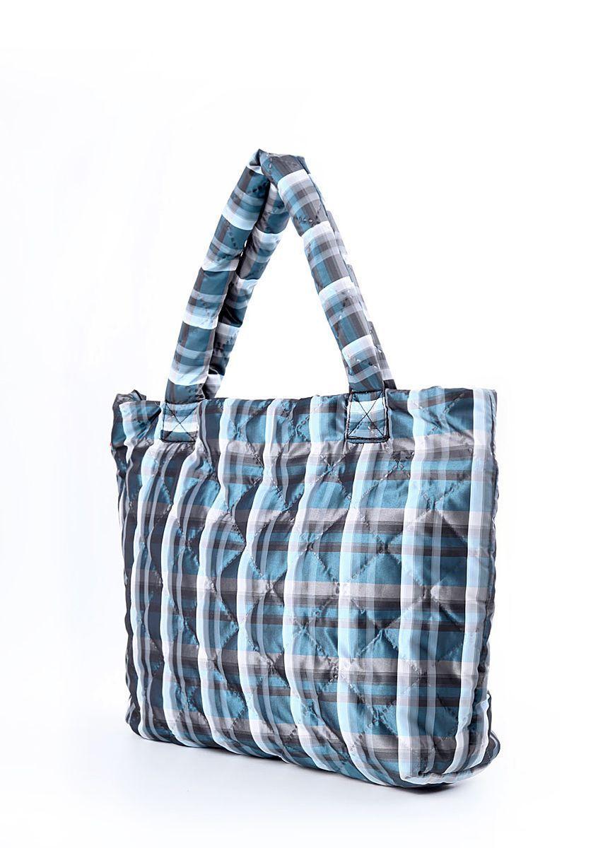 Дутая сумка POOLPARTY в клетку