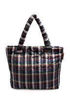 Дутая сумка POOLPARTY в клетку