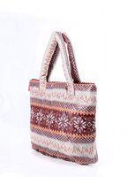 Дутая сумка POOLPARTY с северным орнаментом