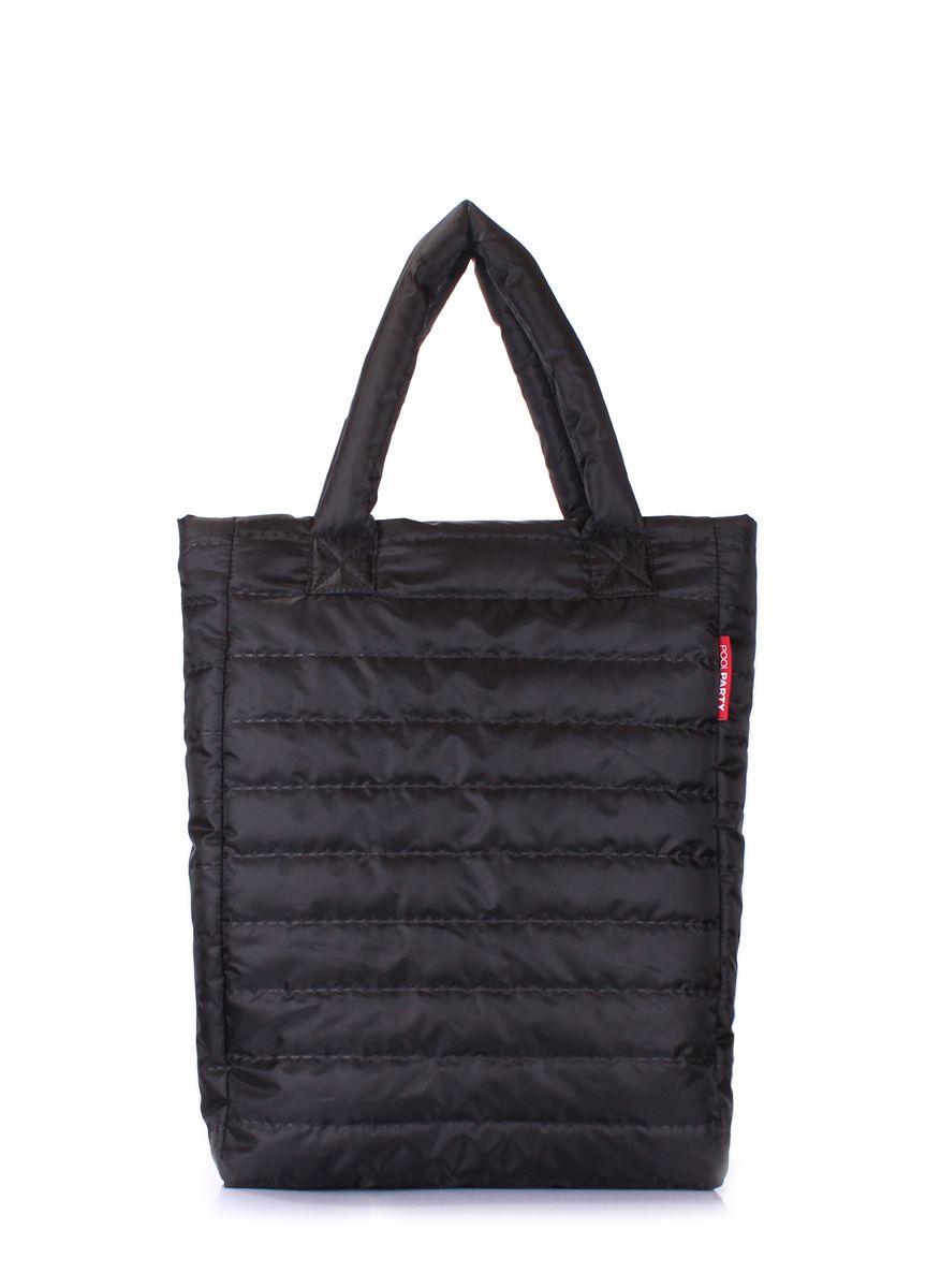 Дутая сумка POOLPARTY черная