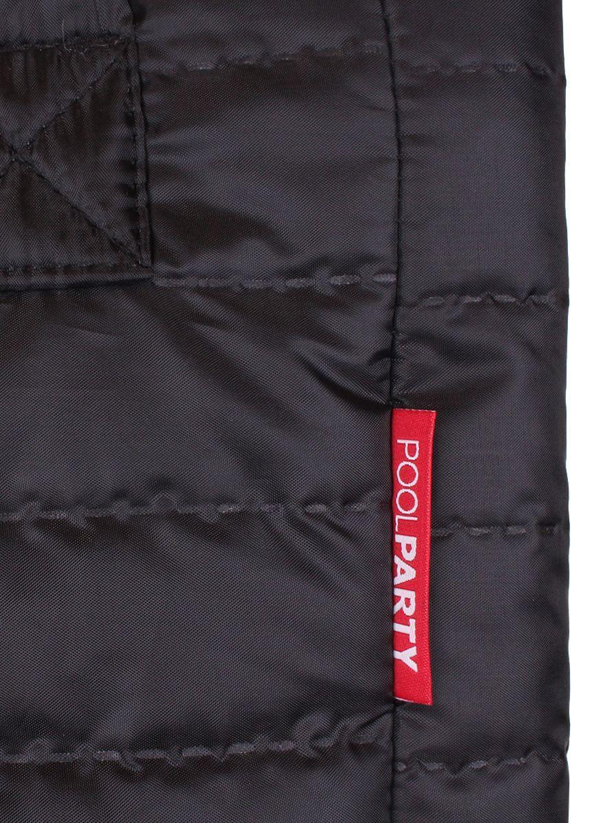 Дутая сумка POOLPARTY черная