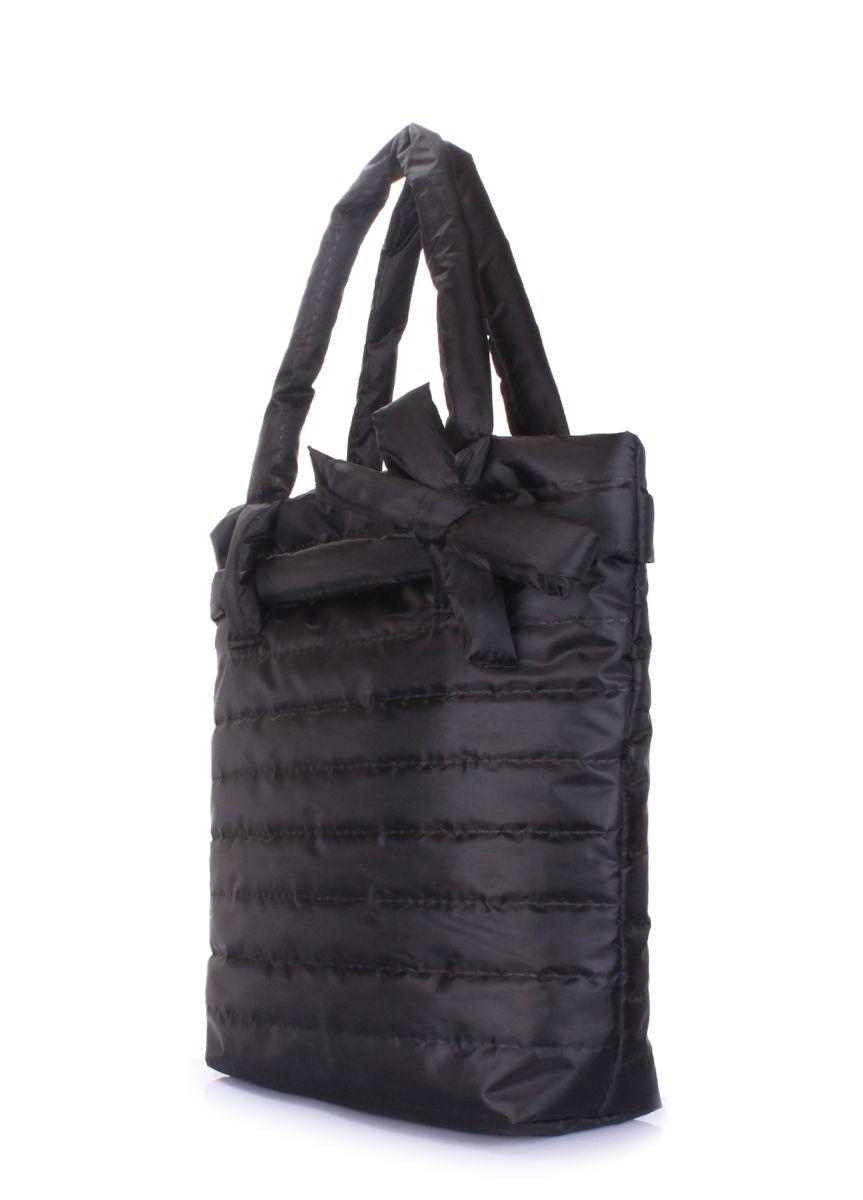 Дутая сумка POOLPARTY черная