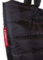 Дутая сумка POOLPARTY черная