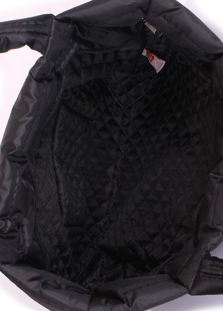 Дутая сумка POOLPARTY черная