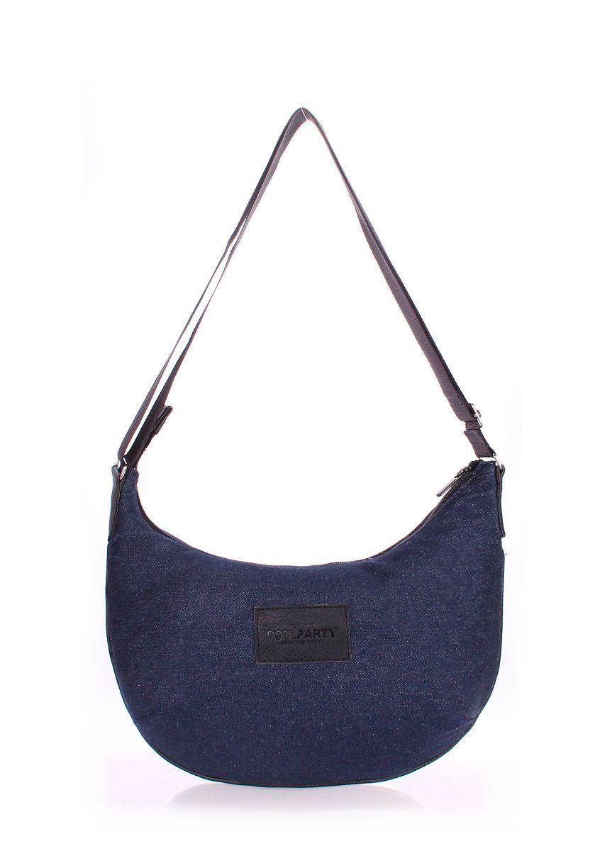 Женская джинсовая сумка с ремнем на плечо POOLPARTY