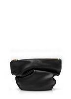 Кожаная косметичка-клатч POOLPARTY черная