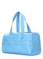 Кожаная сумка POOLPARTY Sidewalk голубая