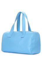 Кожаная сумка POOLPARTY Sidewalk голубая