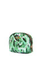 Косметичка из искусственной кожи POOLPARTY Cupcake с банановыми листьями