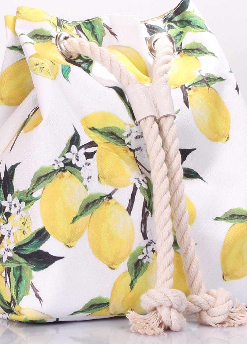 Летний рюкзак POOLPARTY Pack с лимонами