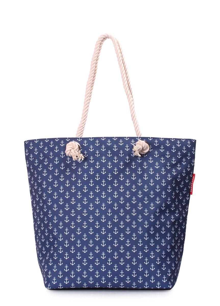 Летняя сумка POOLPARTY Anchor с якорями