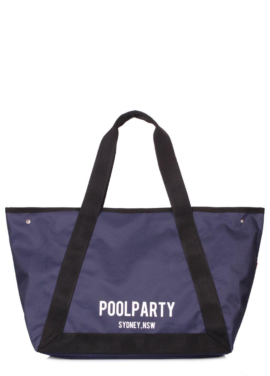 Летняя сумка POOLPARTY Laguna синяя