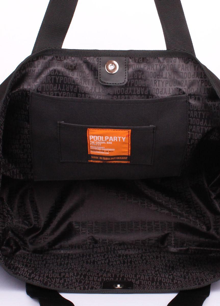 Летняя сумка POOLPARTY Laguna черная