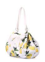 Летняя сумка POOLPARTY Serena с бантом и лимонами