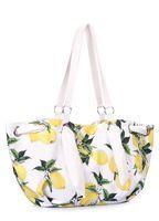 Летняя сумка POOLPARTY Serena с бантом и лимонами