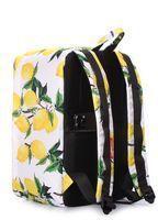 Рюкзак для ручной клади POOLPARTY Hub 40x25x20см Ryanair / Wizz Air / МАУ с лимонами