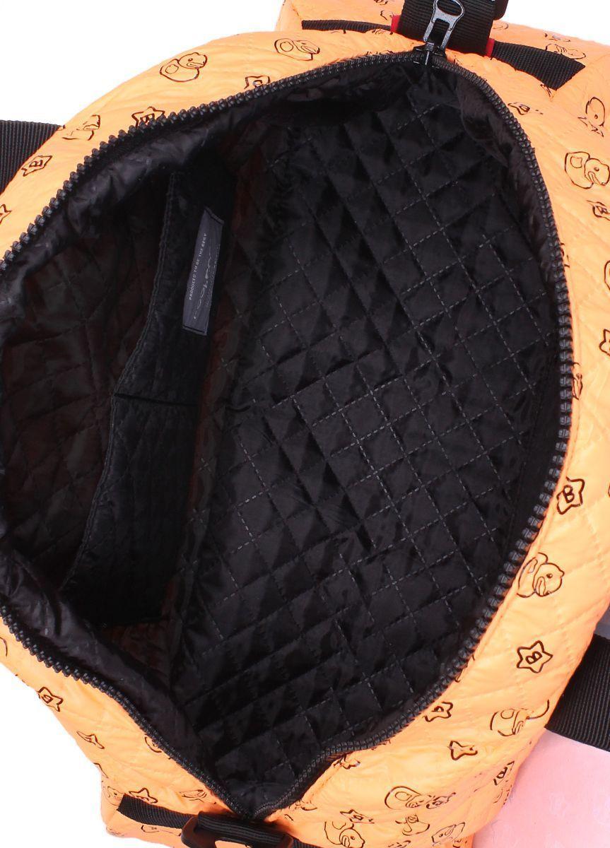 Стеганая сумка POOLPARTY Alaska оранжевая