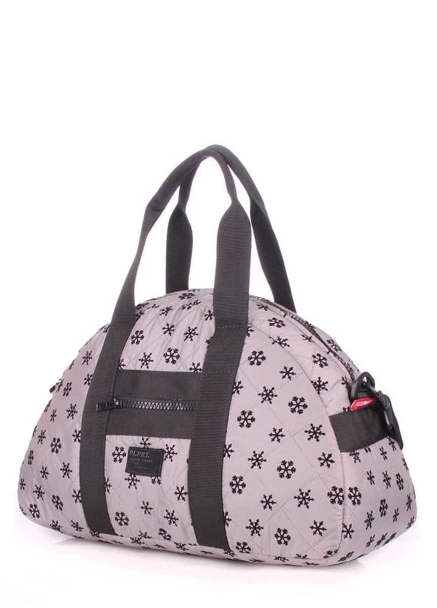 Стеганая сумка POOLPARTY Alaska серая