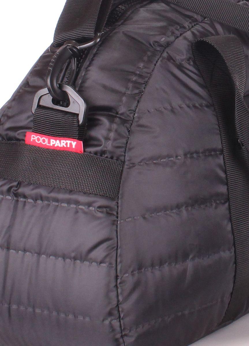 Стеганая сумка POOLPARTY Alaska черная
