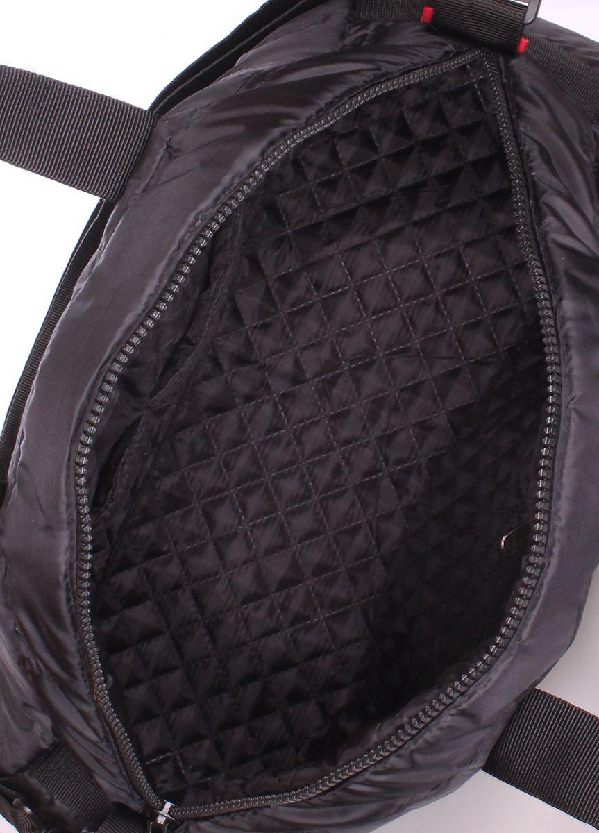 Стеганая сумка POOLPARTY Alaska черная