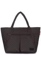 Стеганая сумка POOLPARTY Future черная