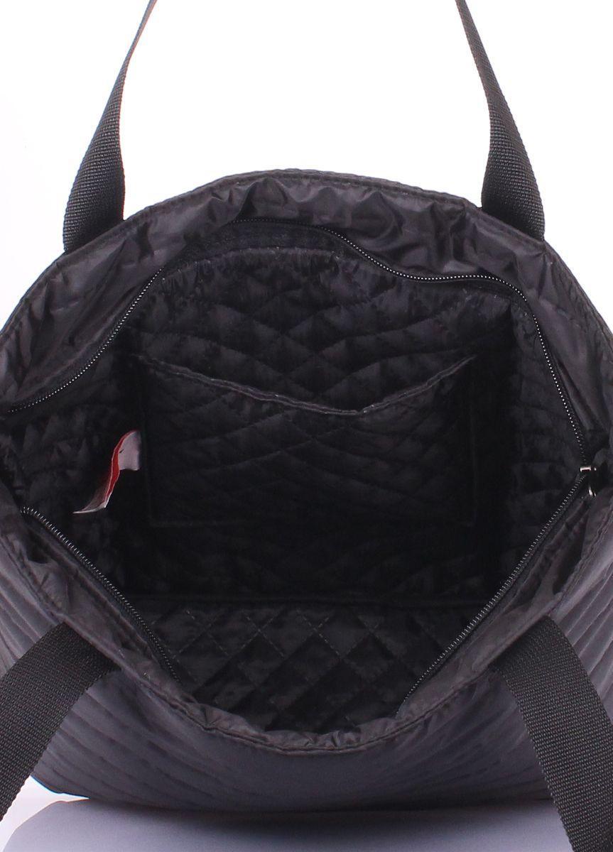 Стеганая сумка POOLPARTY черная