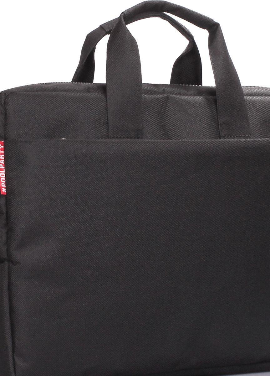 Сумка для ноутбука POOLPARTY Laptop черная