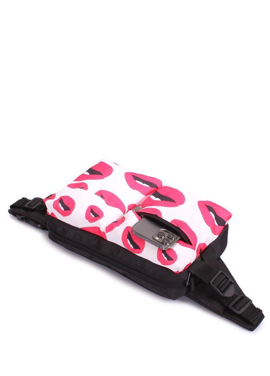 Сумка на пояс POOLPARTY Bumper с губами