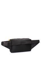 Сумка на пояс POOLPARTY Bumper с принтом CAUTION