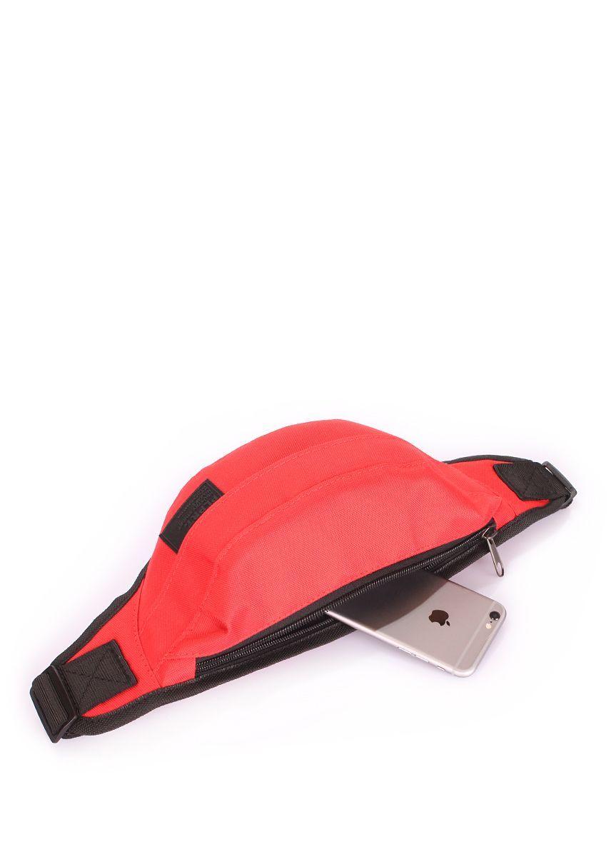 Сумка-бананка POOLPARTY Bumbag красная