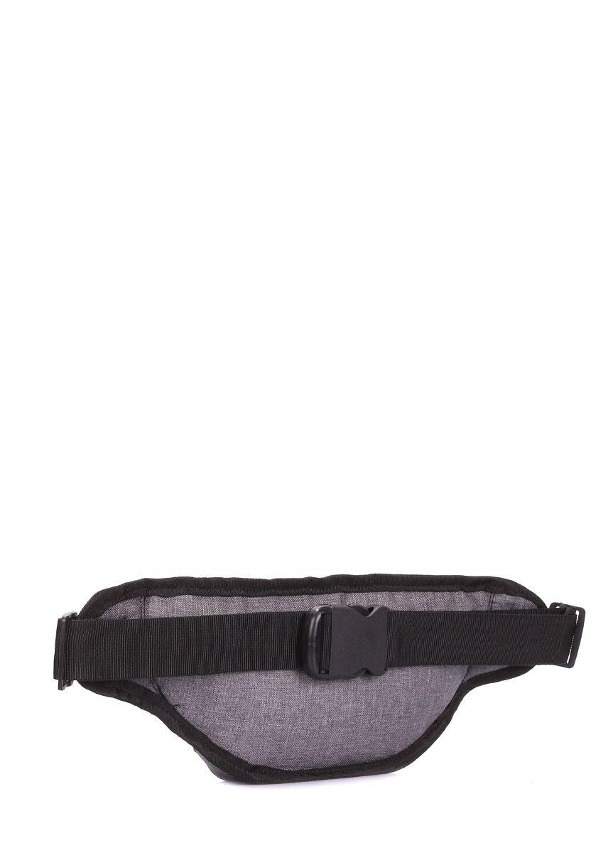 Сумка-бананка POOLPARTY Bumbag серая