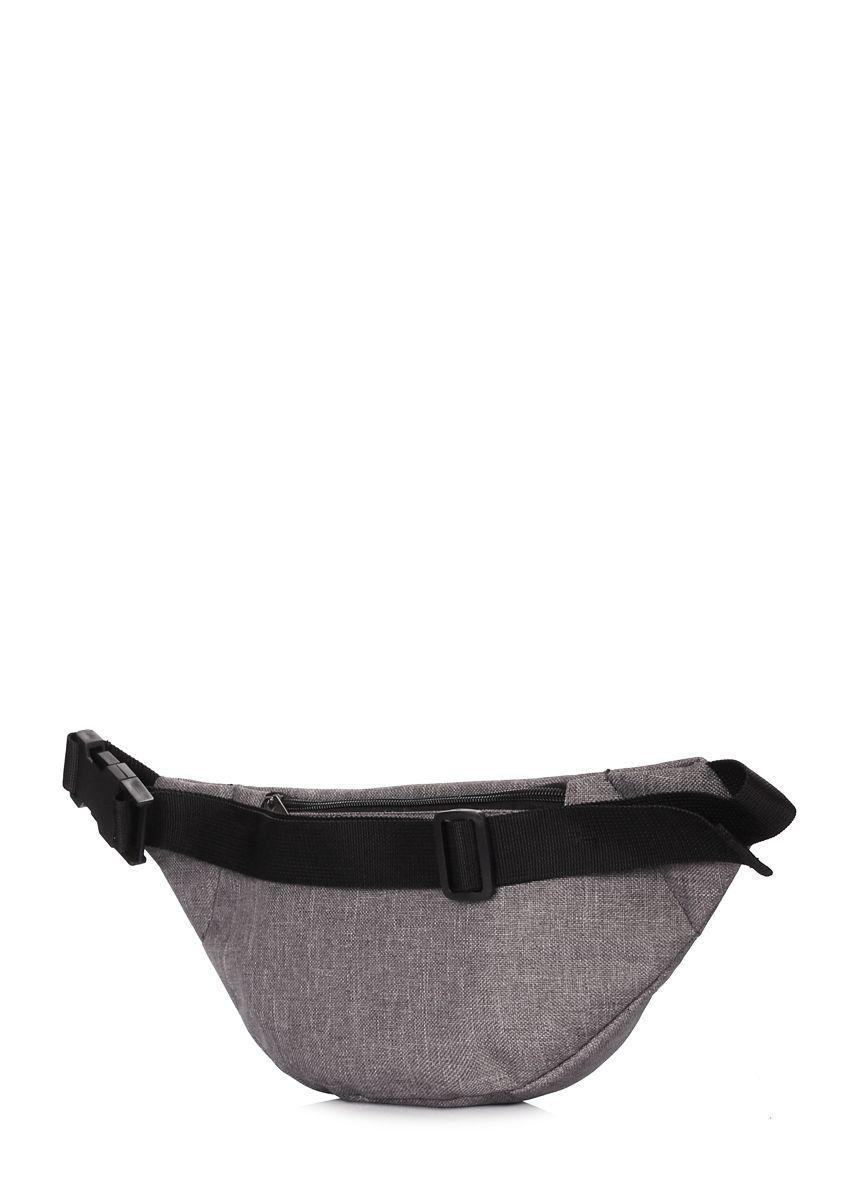 Сумка-бананка POOLPARTY Hip Pack серая