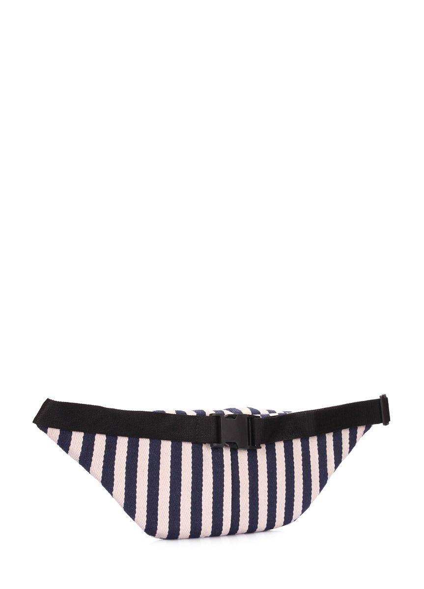 Сумка-бананка POOLPARTY Waistbag в морском стиле