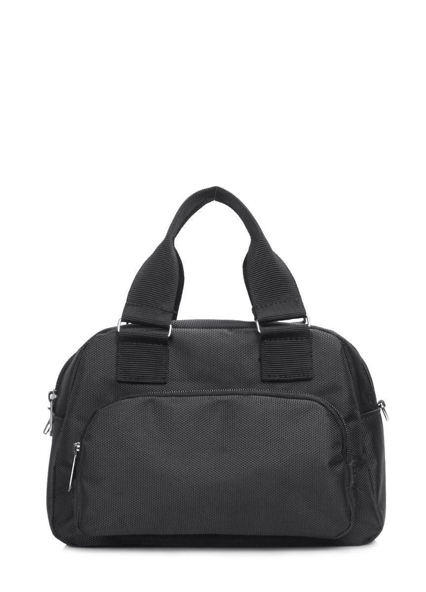 Сумочка с ремнем на плечо POOLPARTY Subway черная