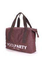 Текстильная сумка  POOLPARTY Universal коричневая