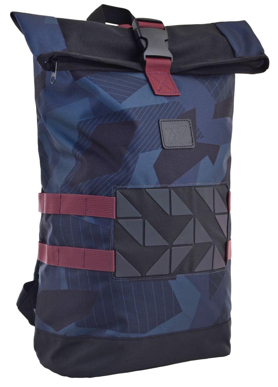 Рюкзак городской YES  Roll-top T-70 "Navigator militarist"