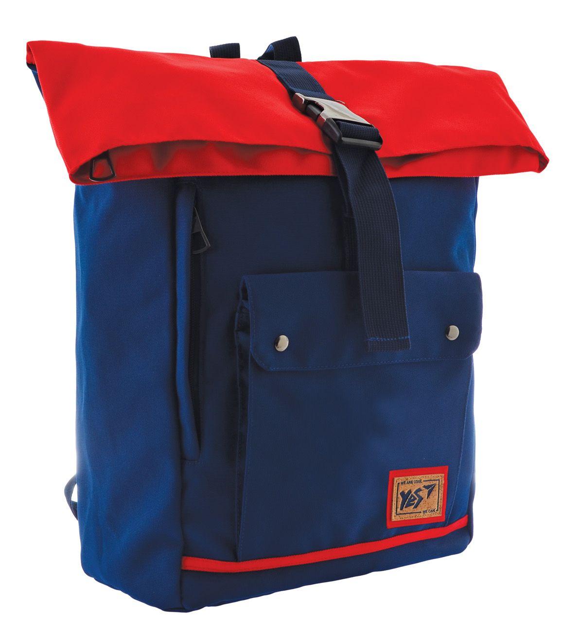 Рюкзак городской YES  Roll-top T-57 "Blue"