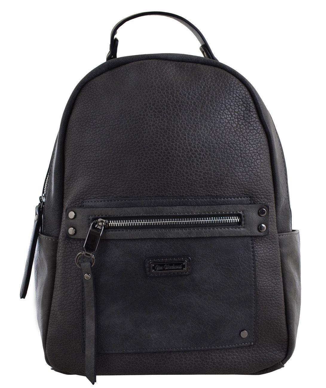 Рюкзак женский YES YW-14, темно-серый