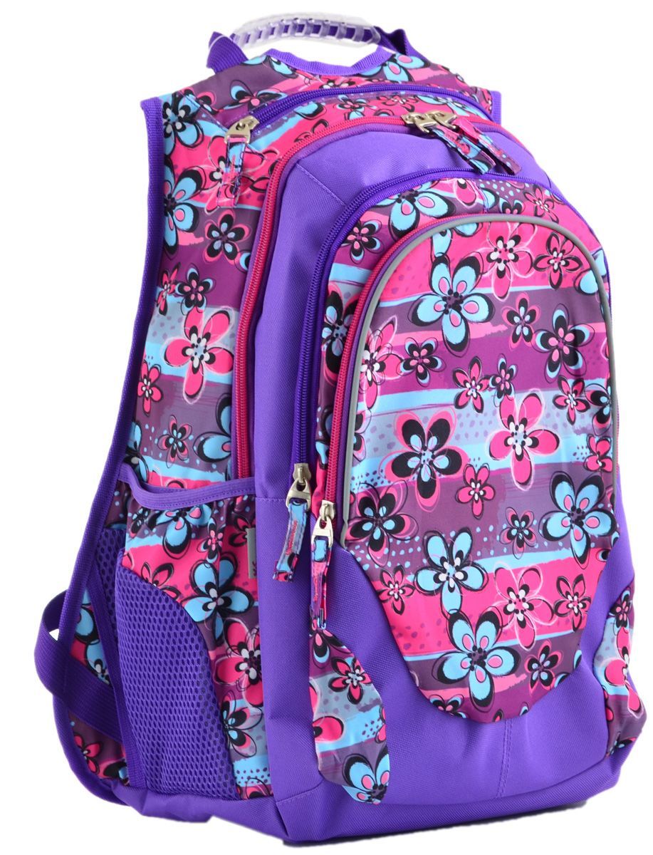 Рюкзак молодежный YES  Т-27 Wildflowers, 46*37*20