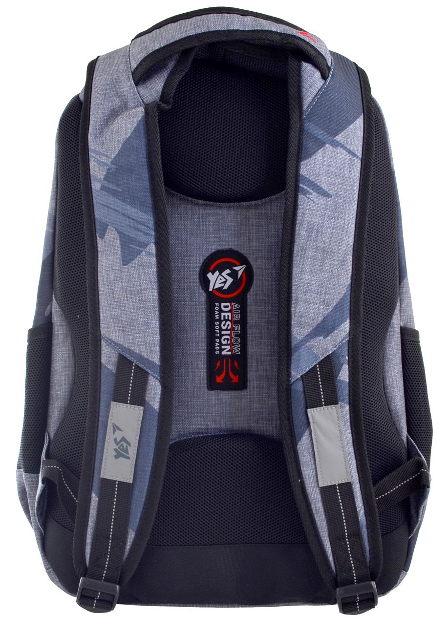Рюкзак молодежный YES T-39, "Graphite"