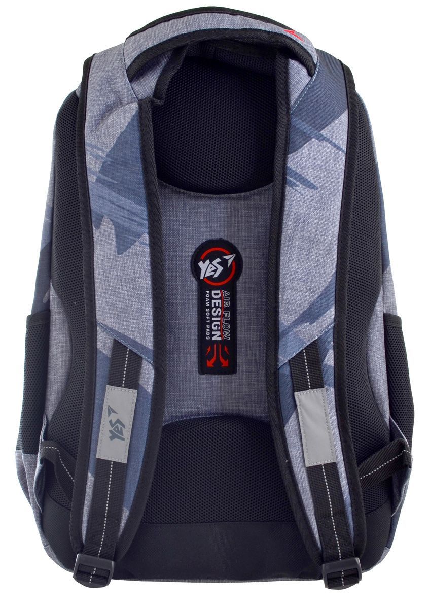 Рюкзак молодежный YES T-39, "Graphite"