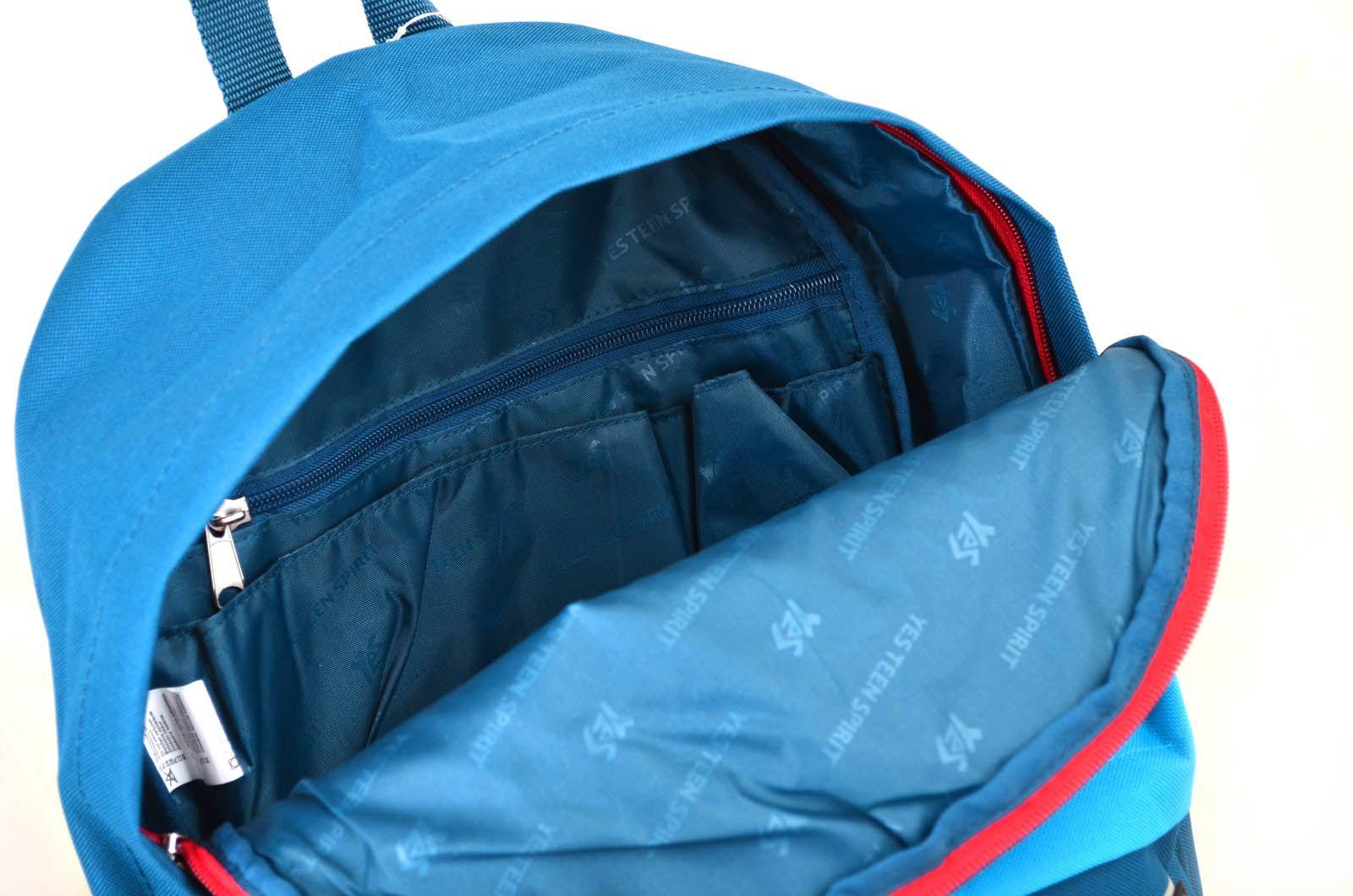 Рюкзак подростковый YES  CA-15 Blue, 42*29*11